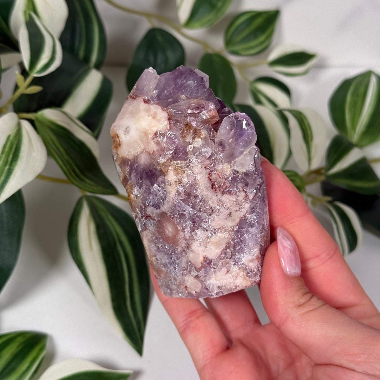 Pink amethyst tower 48