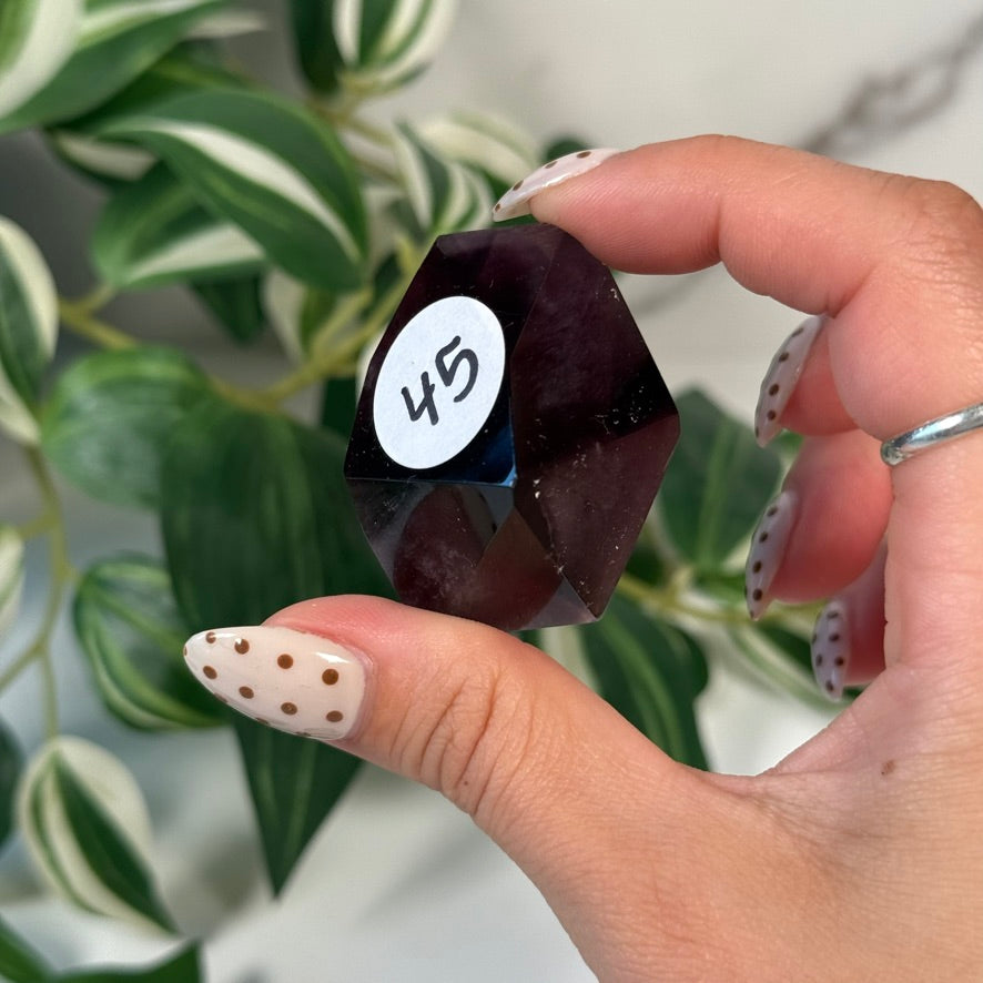 Trapiche amethyst freeform 45