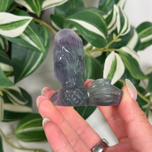 Fluorite mermaid