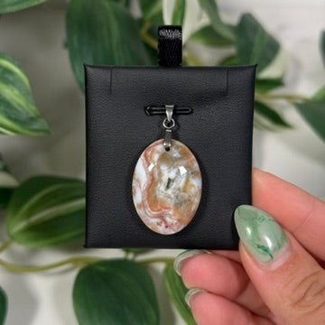 Sea jasper pendant B