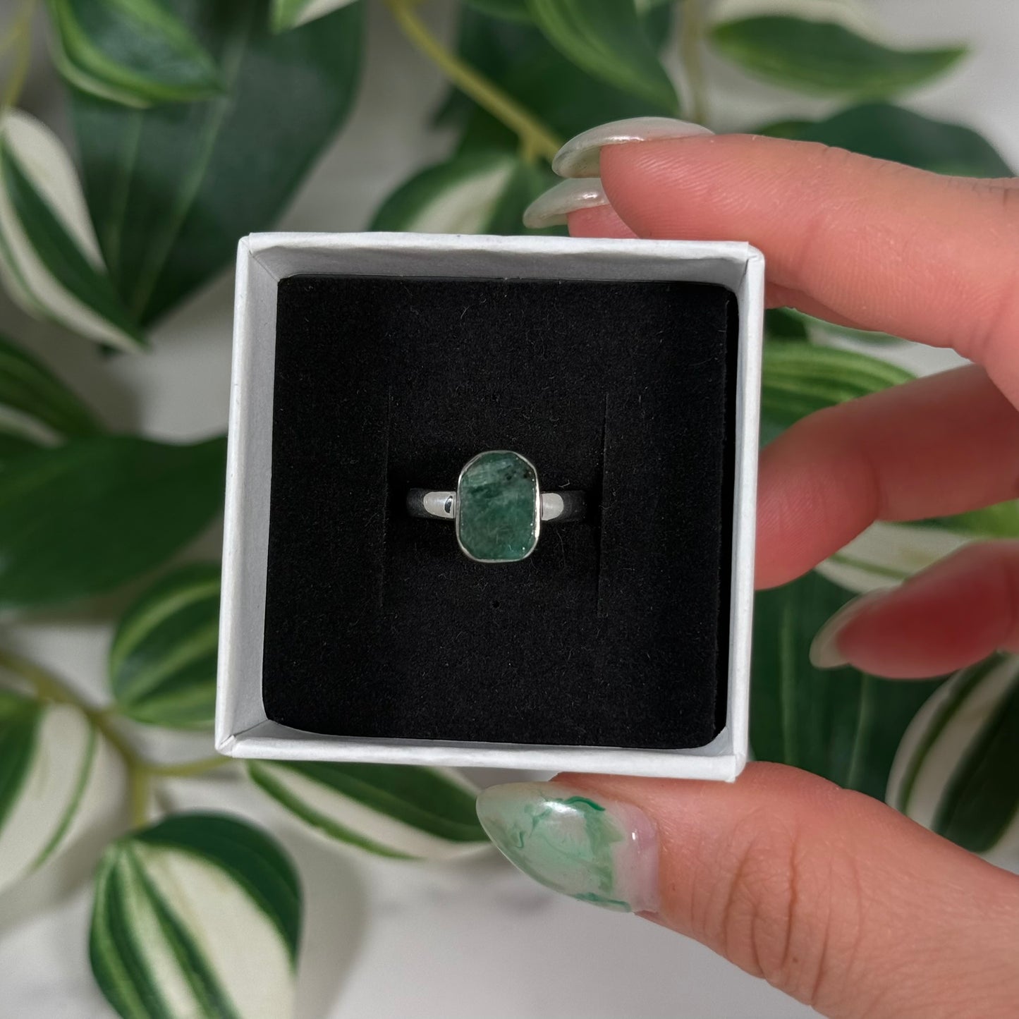 Size 6 Emerald ring B