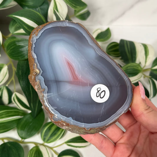 Mozambique agate slab 80