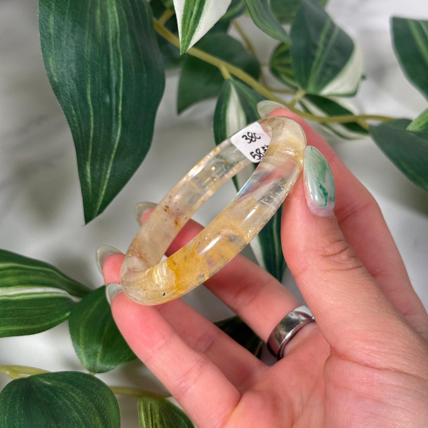 58.5mm Golden healer bangle C