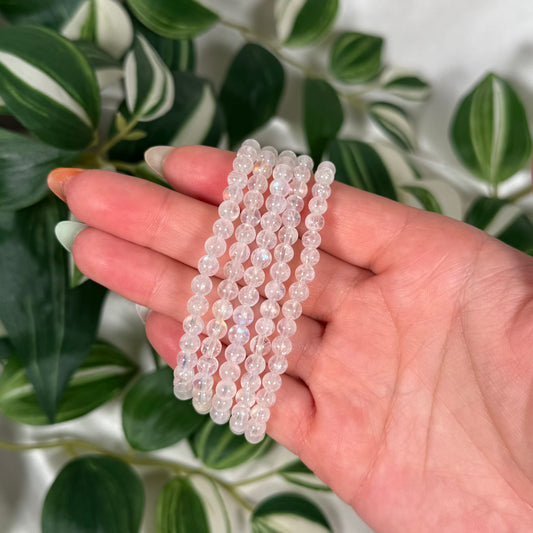 Madagascar moonstone bracelet 5mm