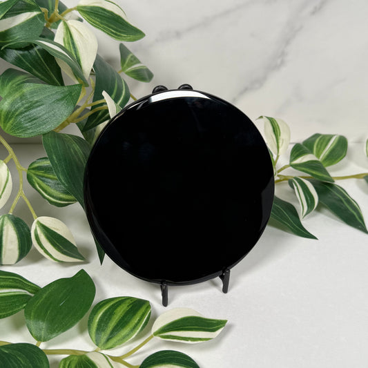 Obsidian mirror 4.5in
