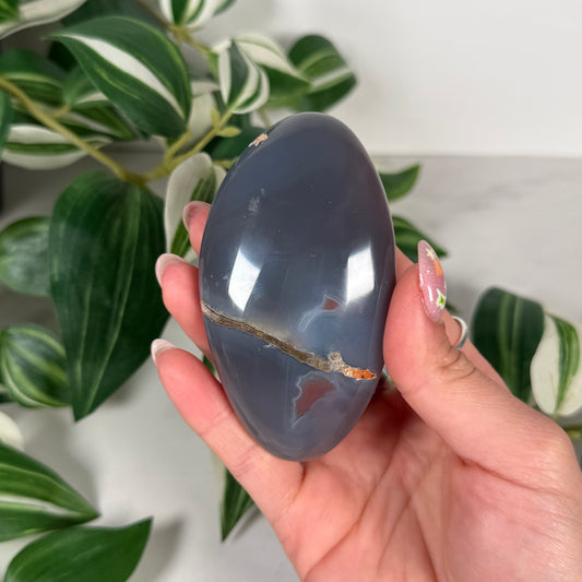 Mozambique agate palmstone 43