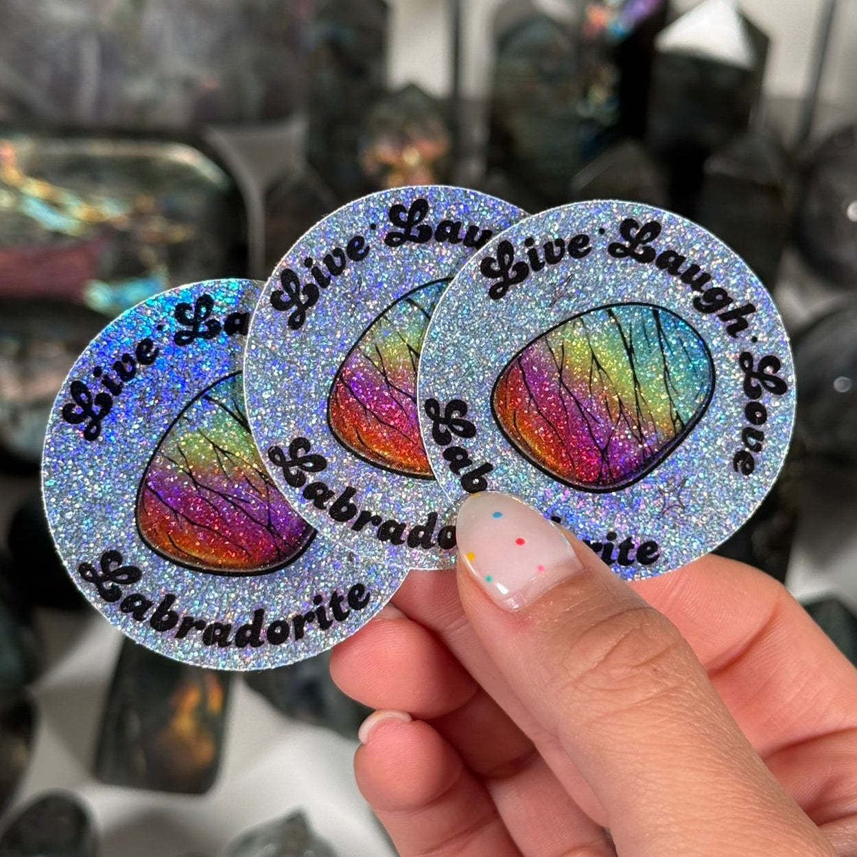 Labradorite sticker