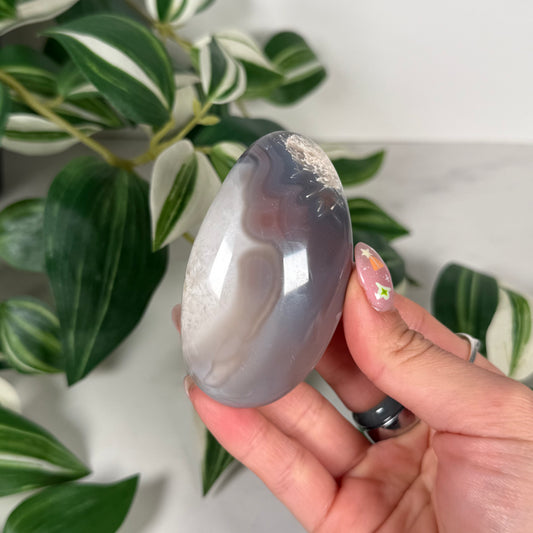 Mozambique agate palmstone 33