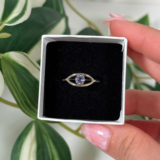 Size 7.5 tanzanite ring