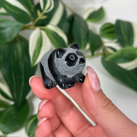 Obsidian panda
