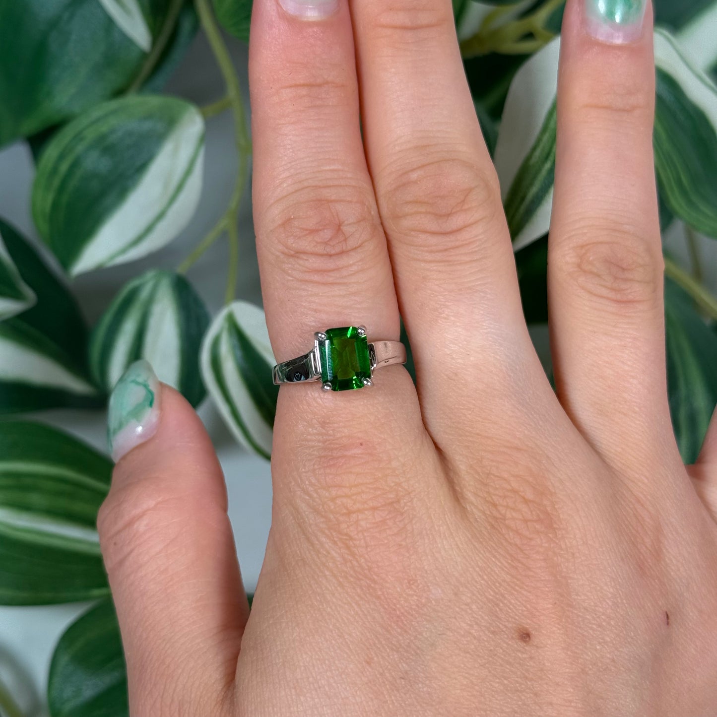 Size 8 Helenite ring
