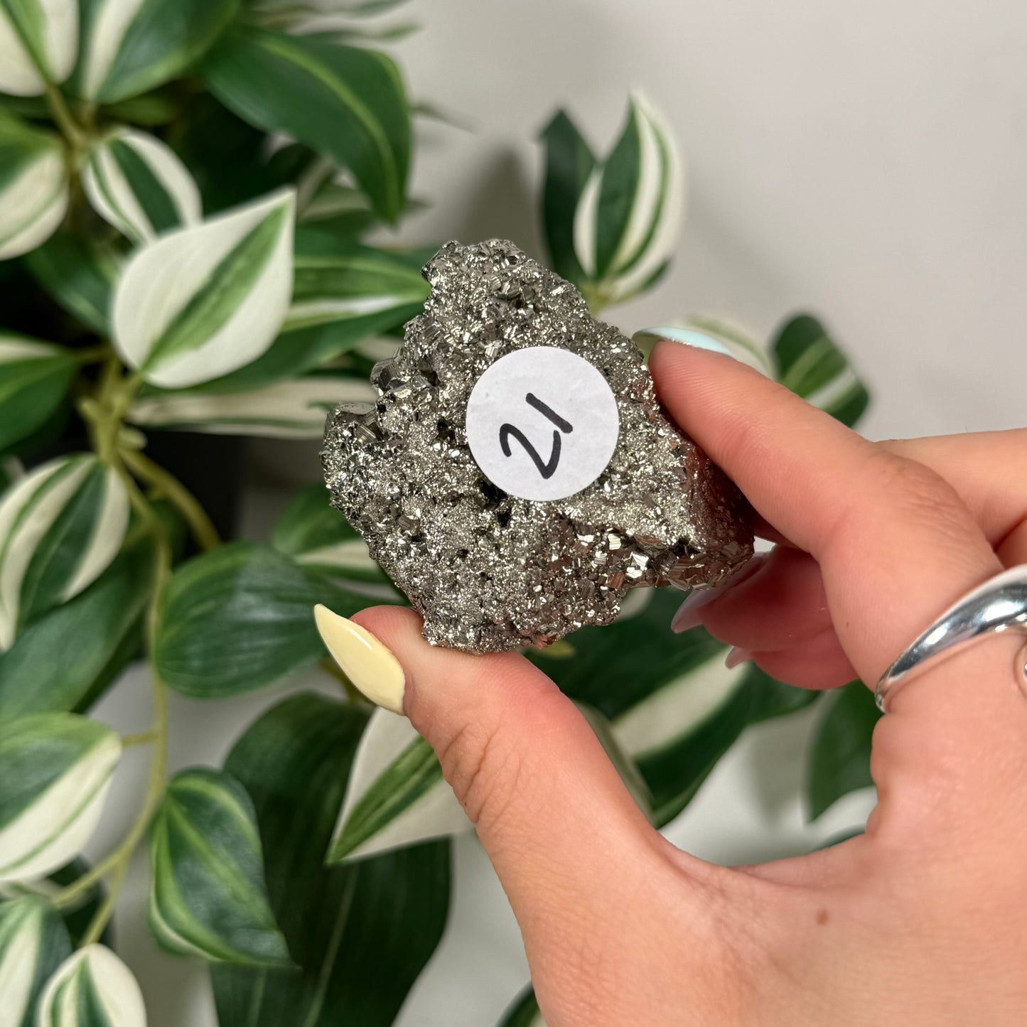 Peruvian pyrite cluster