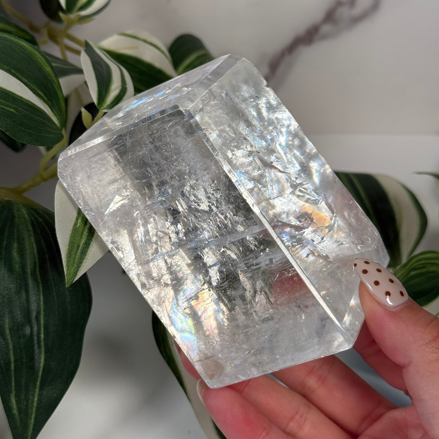 Optical calcite freeform 175