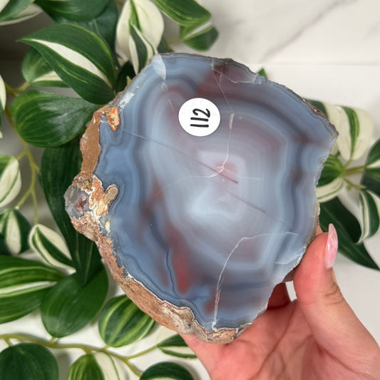 Mozambique agate slab 92*
