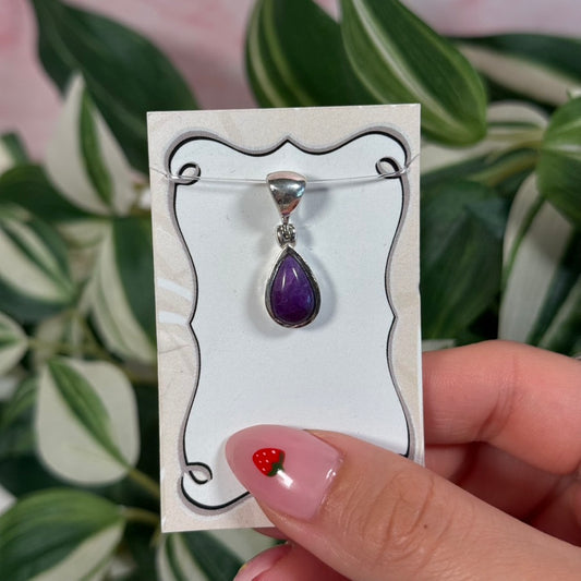 Sugilite pendant