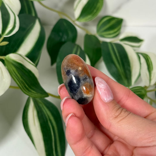 Iolite/sunstone shiva 45