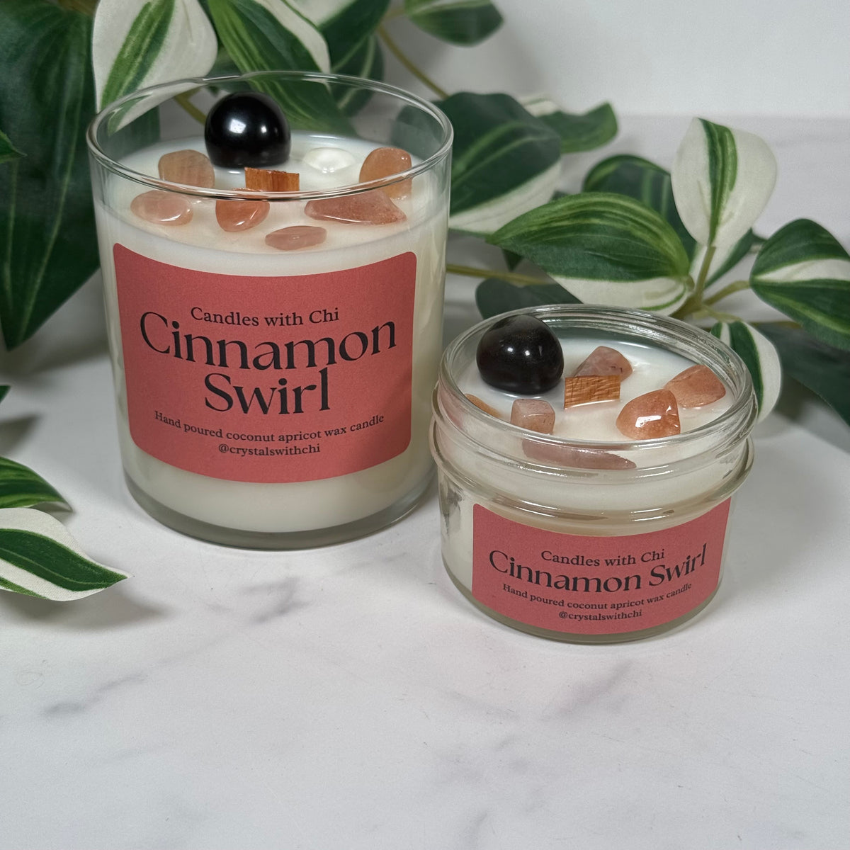 Cinnamon Swirl Candle - Small 4oz, Large 8oz