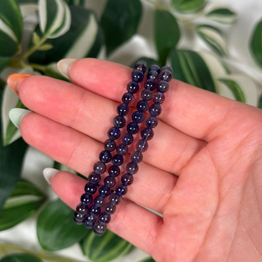 Iolite bracelet 5mm