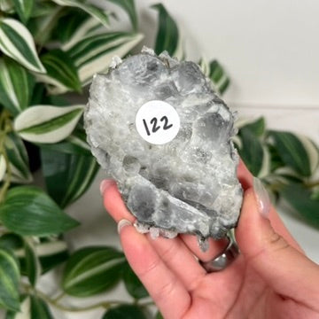 Marcasite, calcite, quartz specimen