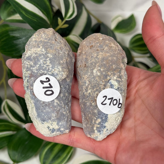 Starry Night agate pair 500
