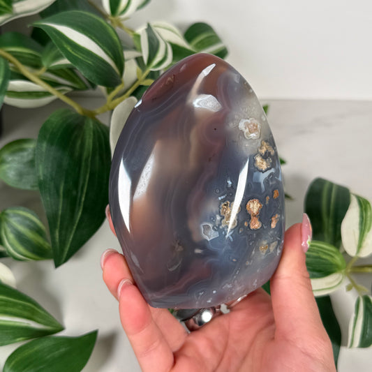 Mozambique agate freeform 88b