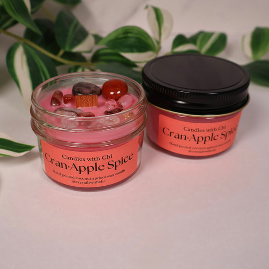 Cran-Apple Spice candle - Small 4oz