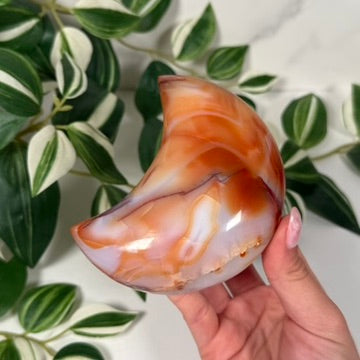 Carnelian moon