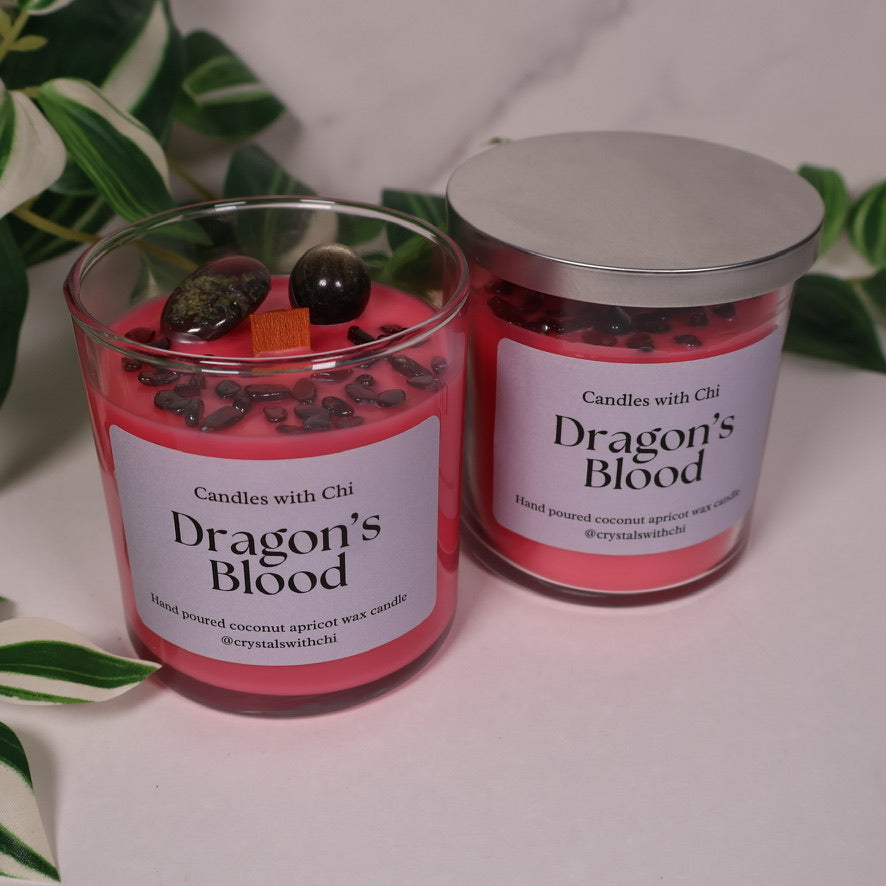 Dragon's Blood candle - Large 8oz