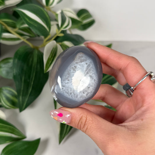 Orca agate palmstone