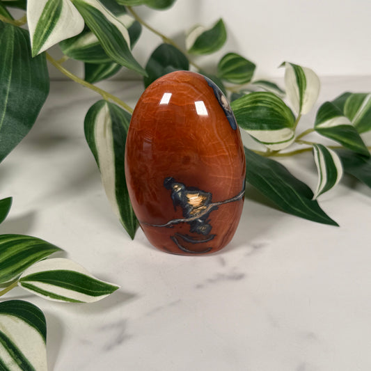 Carnelian freeform 26* small chip on bottom