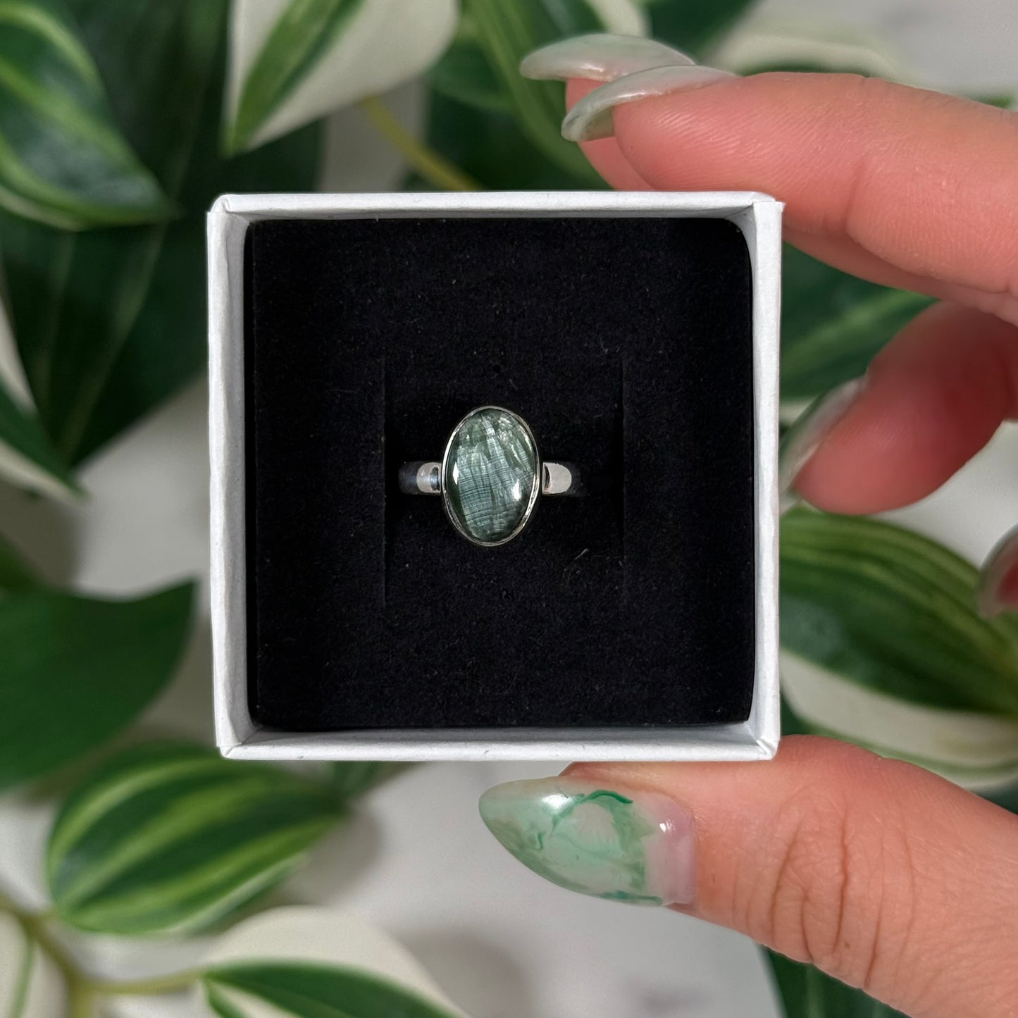 Size 5 seraphinite ring