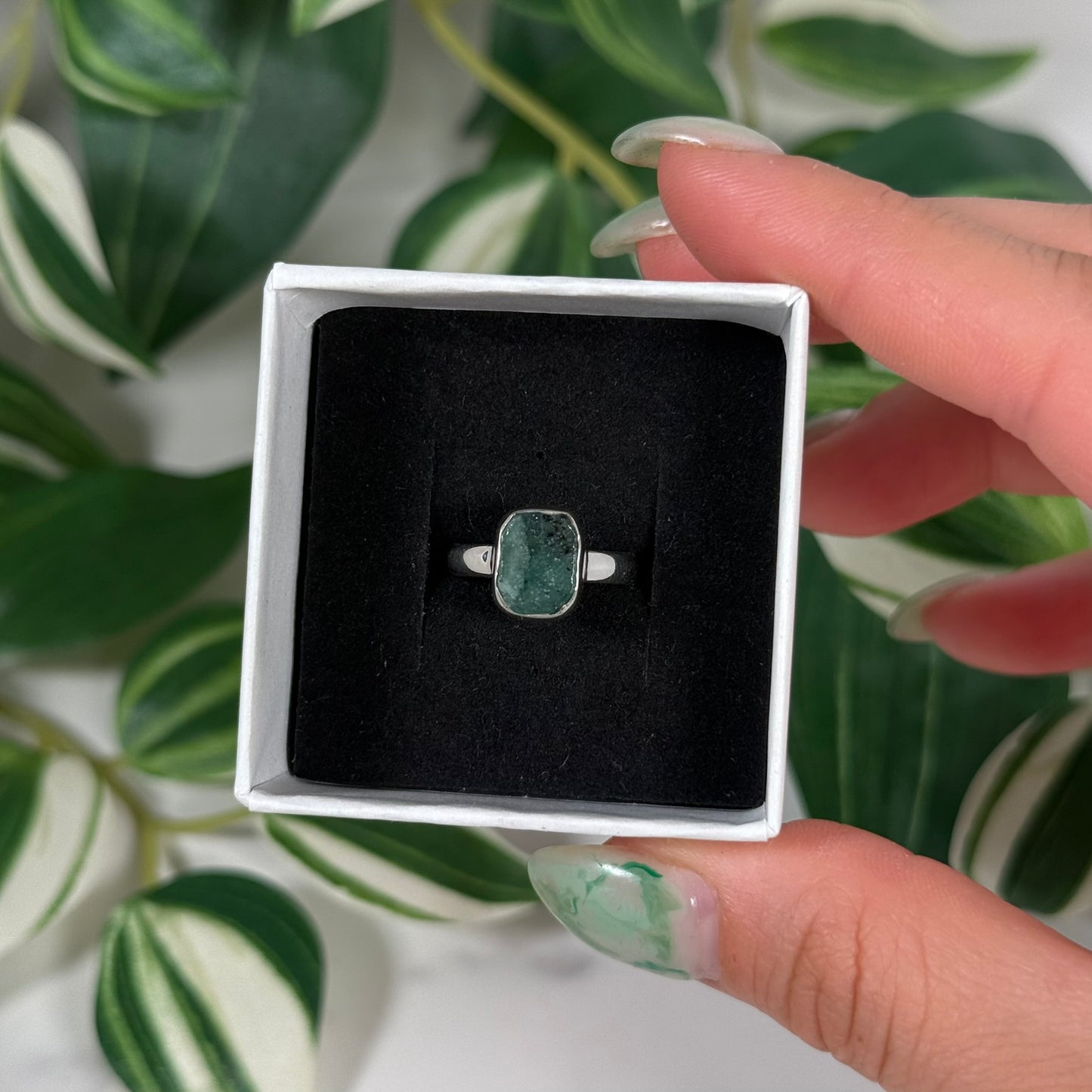 Size 6 Emerald ring A