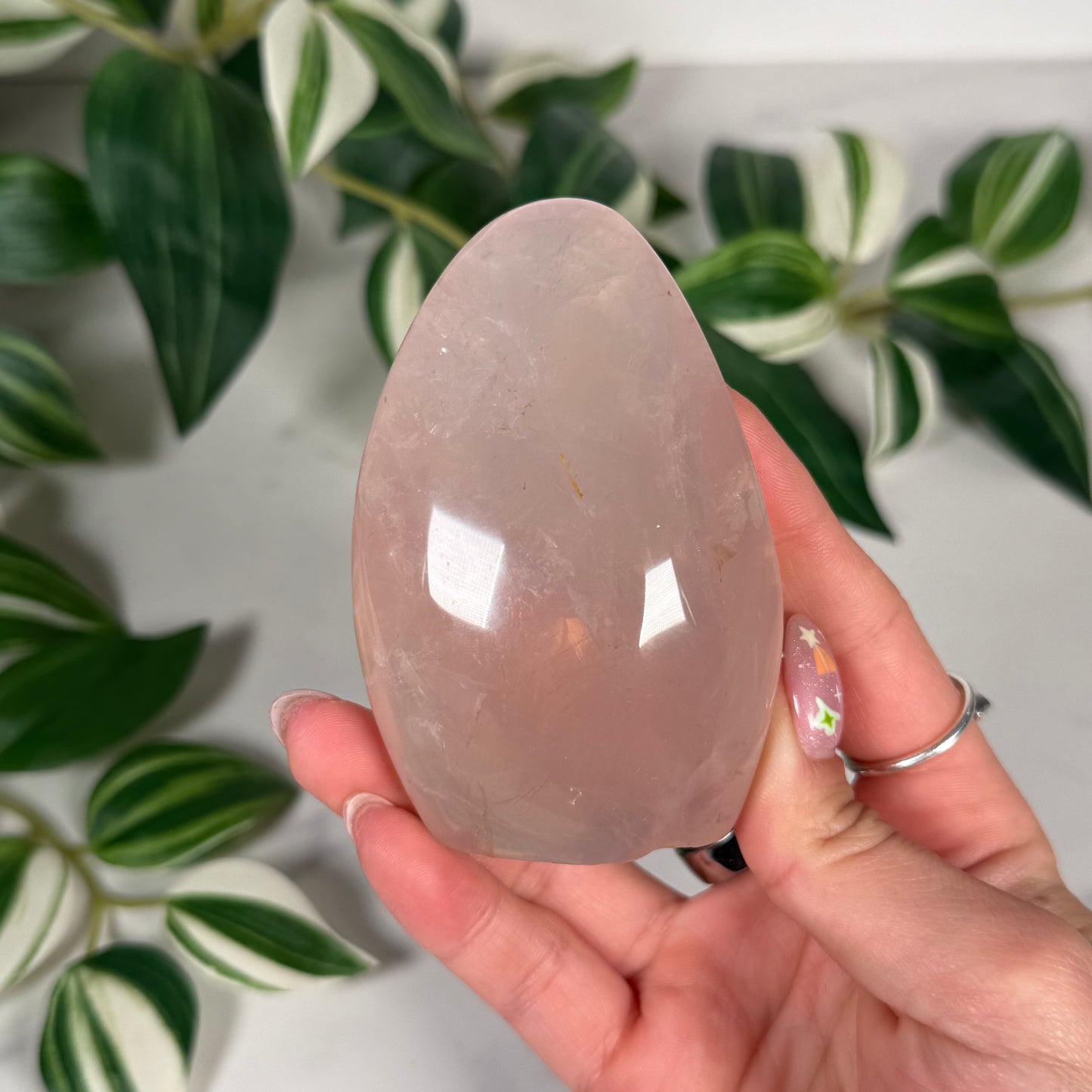 Rose quartz freeform 28*