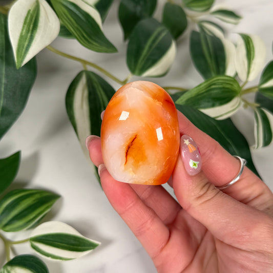 Carnelian freeform 7b