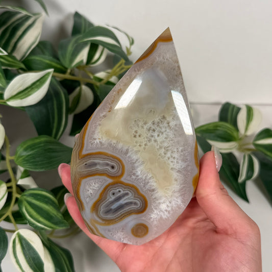 Agate freeform flame 40
