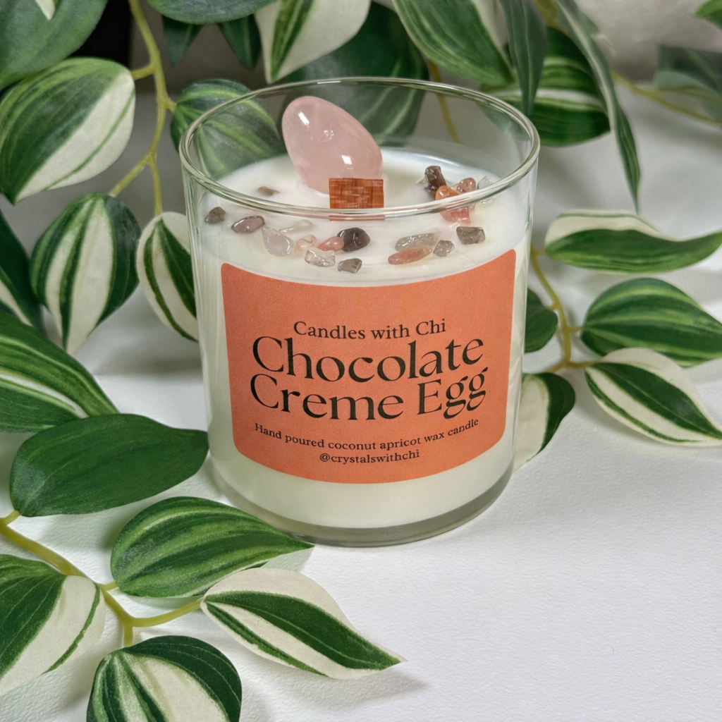 Chocolate Creme Egg Candle - Large 8oz