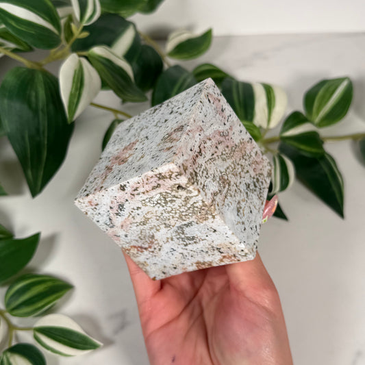Sea jasper cube 55