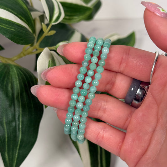 Emerald bracelet 5mm