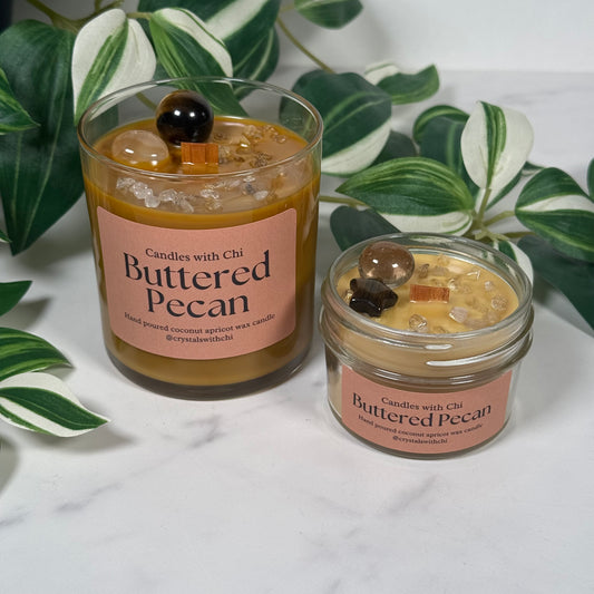 Buttered Pecan Candle - Small 4oz, Large 8oz