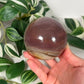 Polychrome jasper sphere 68
