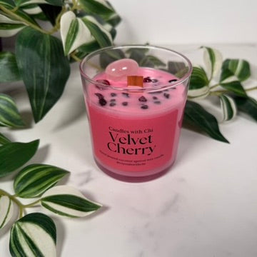 Velvet Cherry Candle - Large 8oz