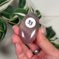 Lavender fluorite palmstone 33