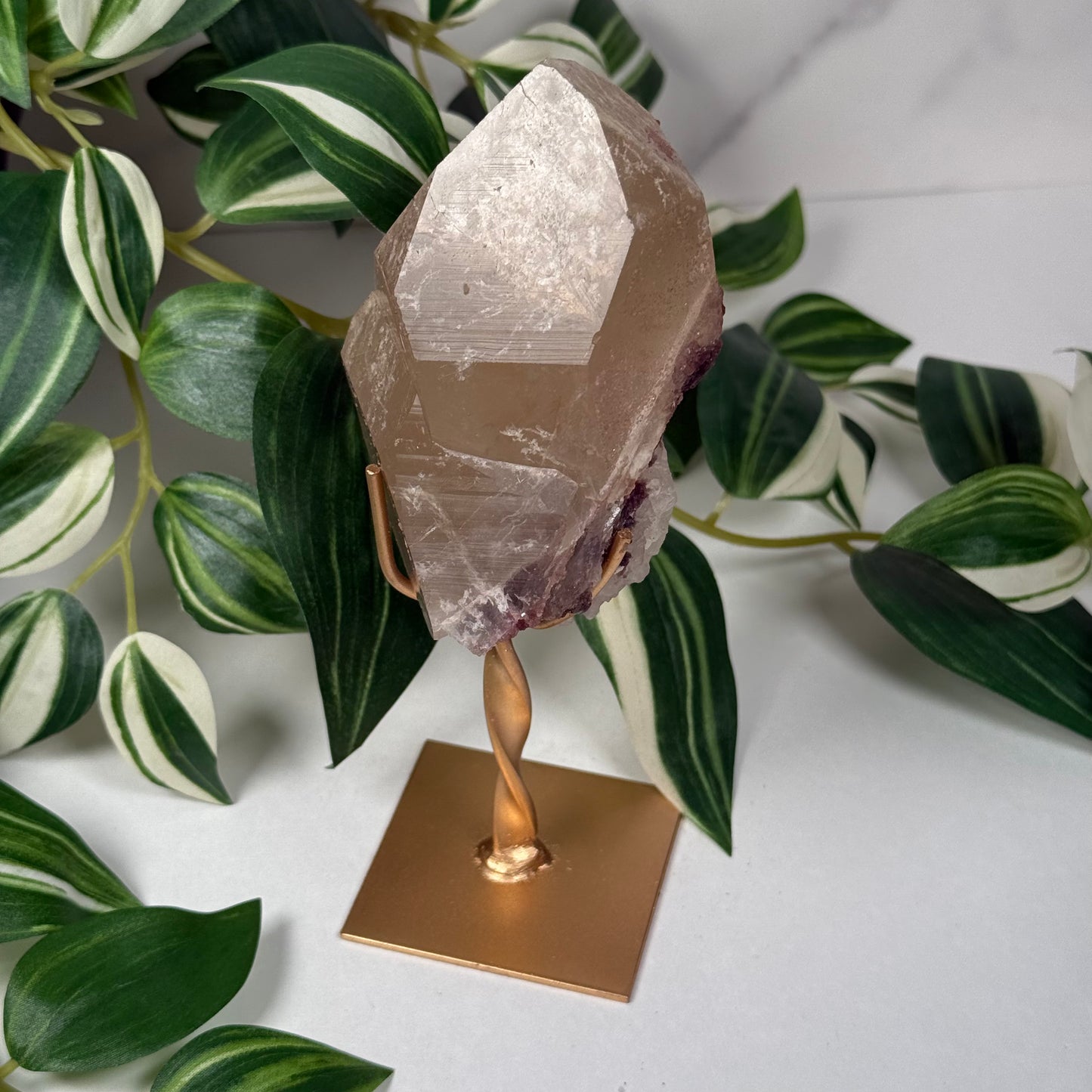 Natural citrine with mica 372