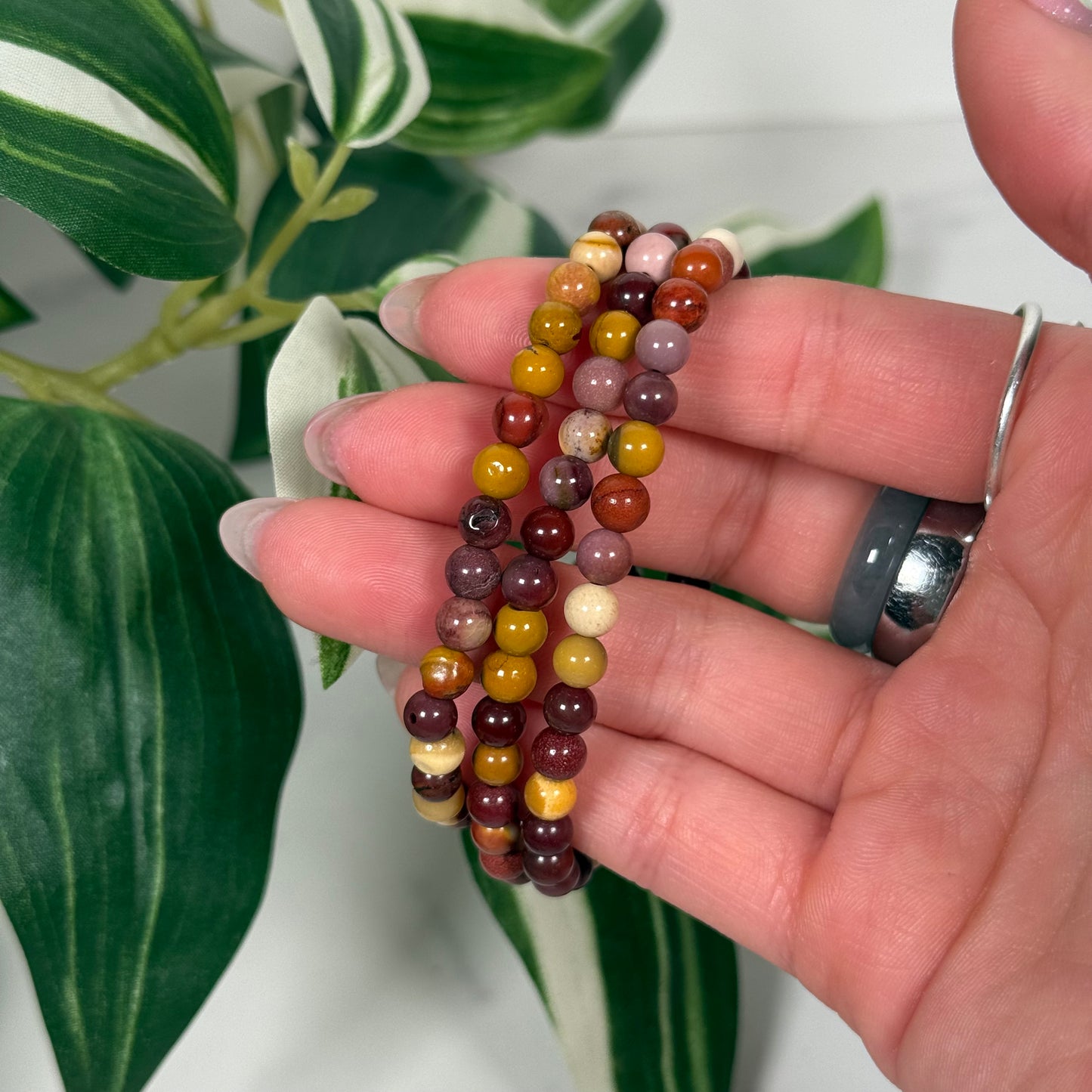 Mookaite bracelet 6mm