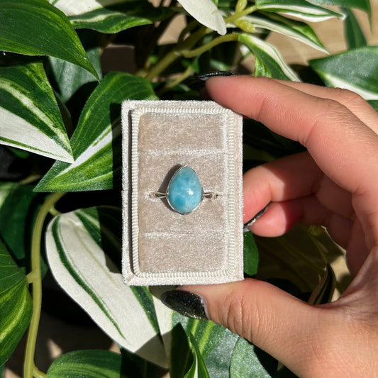 Size 9 larimar ring