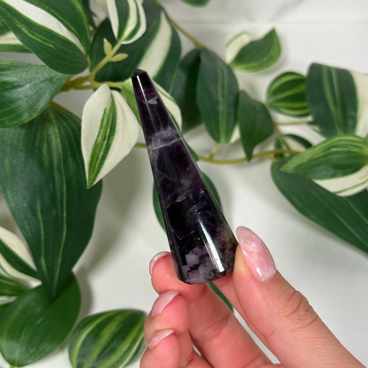 Fluorite ring holder