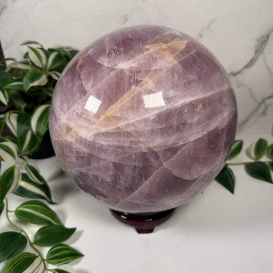 40lbs Rose quartz sphere
