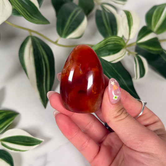 Carnelian freeform 7a