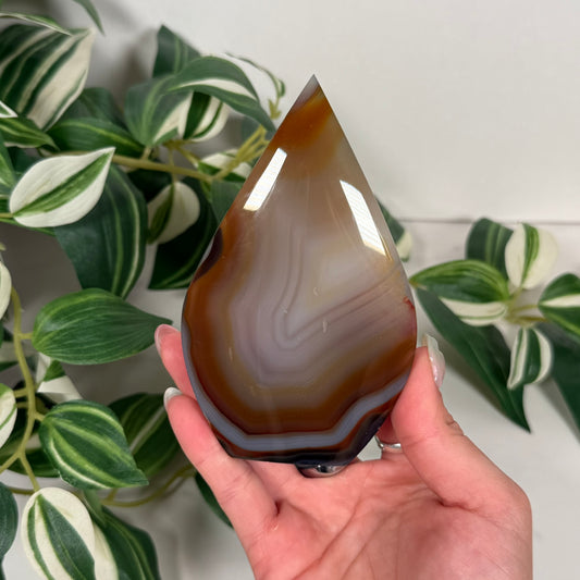 Agate freeform flame 28