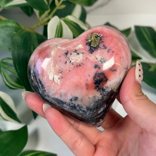 Strawberry opal heart 45